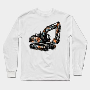 Excavator Long Sleeve T-Shirt